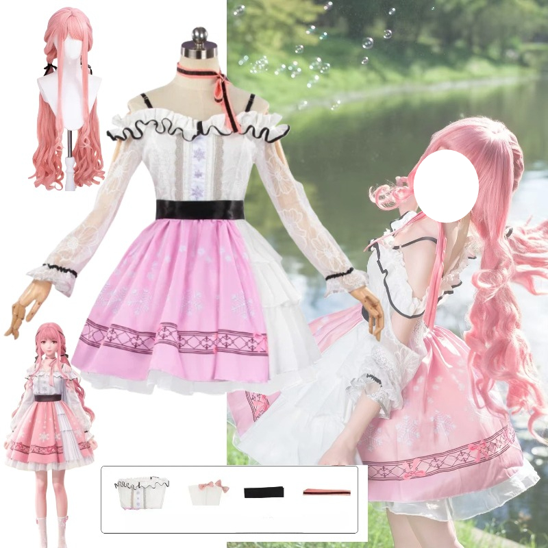 Party Games Girls - Nikki Cosplay Infinity Nikkii Sweet Pink