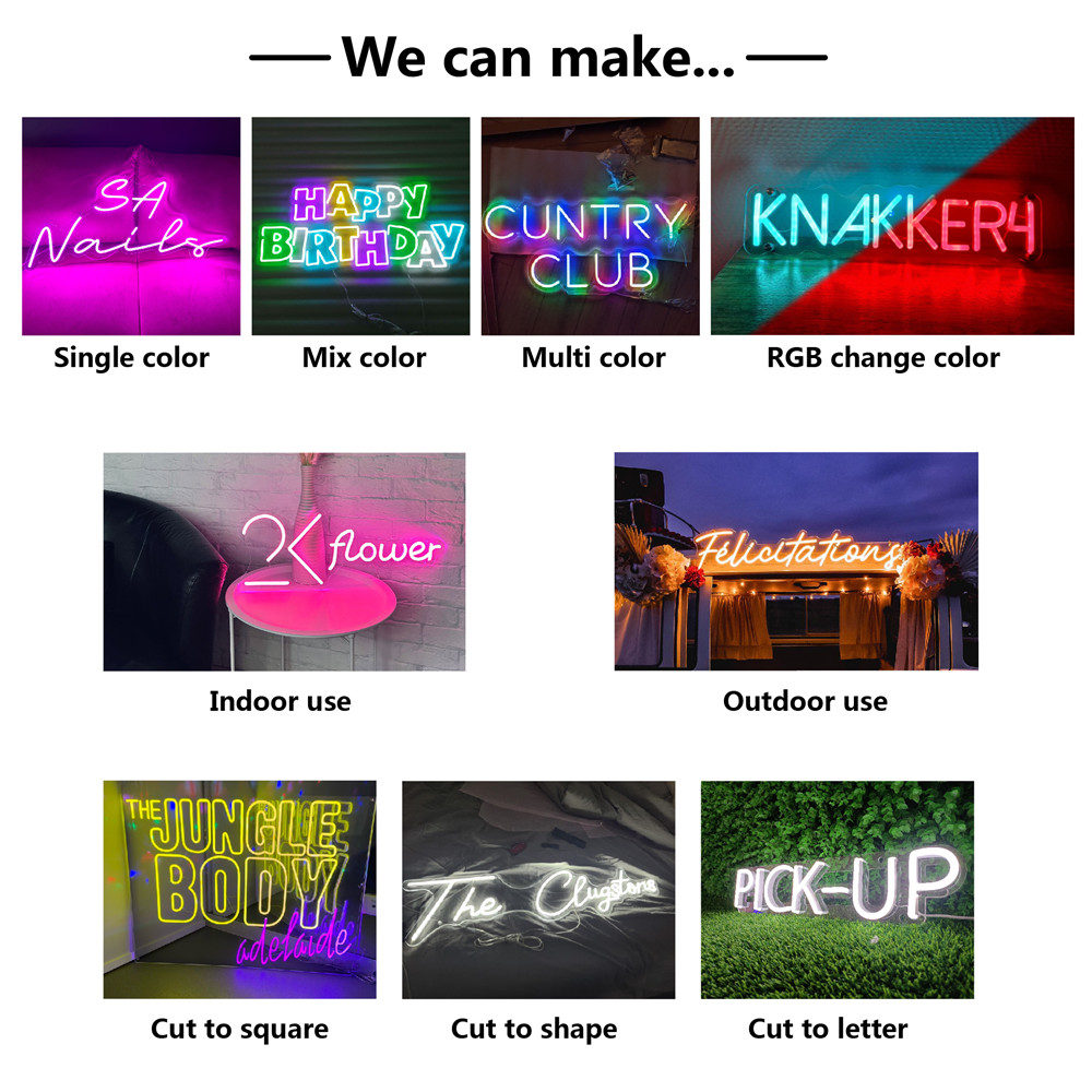 Customizable LED Neon Sign Nam - огляд і ціна Party Games Name