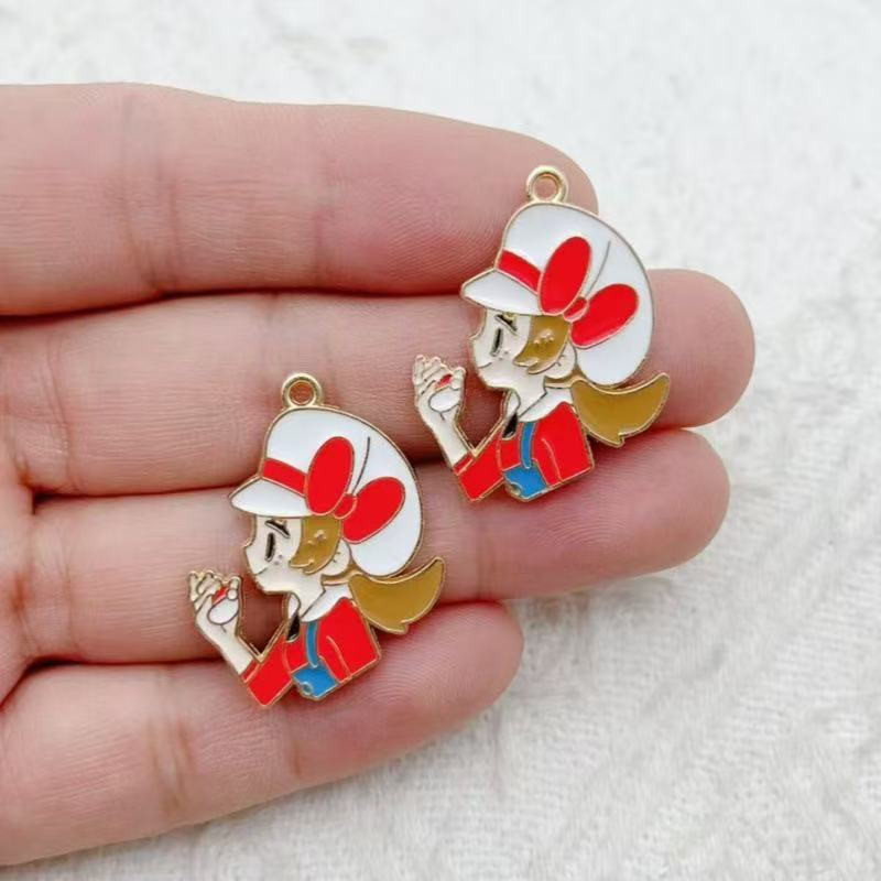 10pcs Cartoon Girl Drip Oil Al - огляд і ціна Party Games Girls