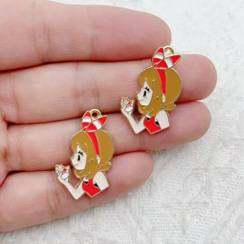 10pcs Cartoon Girl Drip Oil Al - огляд і ціна Party Games Girls