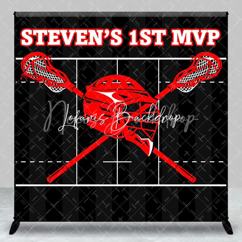 Custom Name Black Red Lacrosse - огляд і ціна Party Games Name