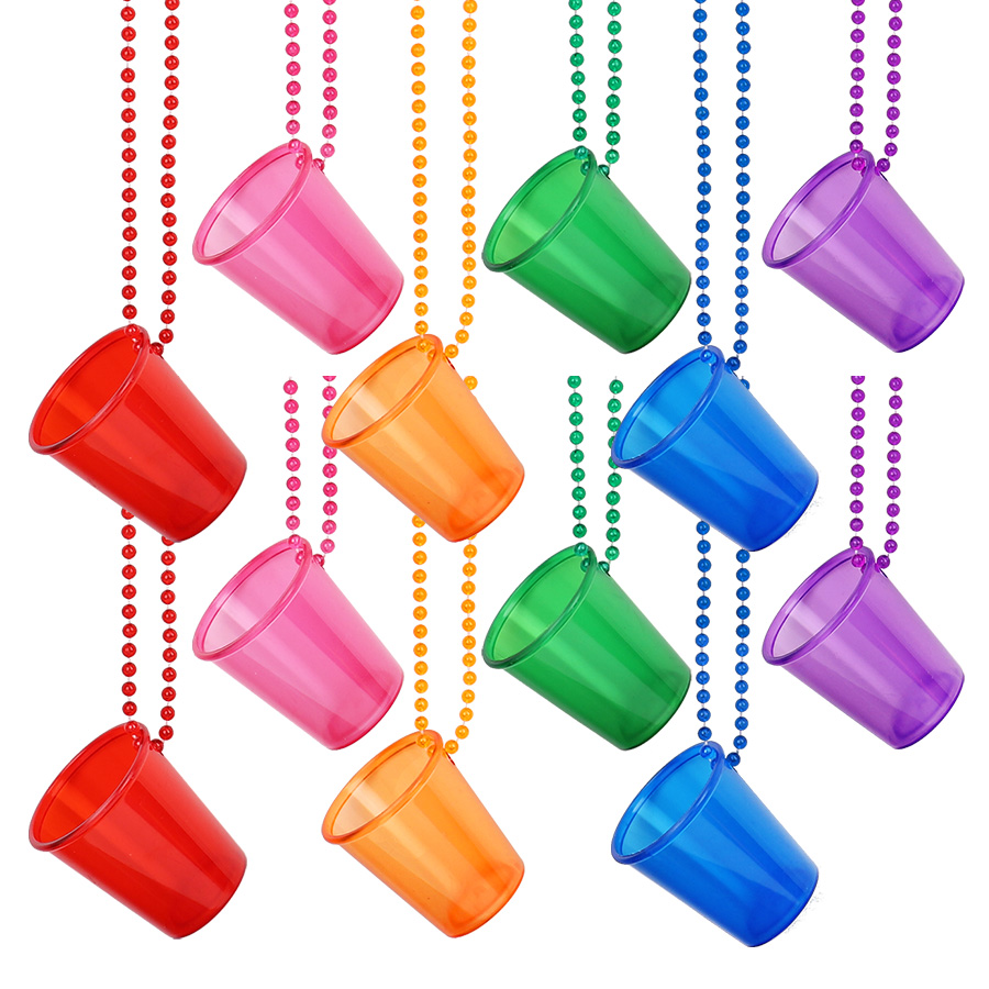 12pcs Beaded Necklace Plastic  - огляд і ціна Party Games Bachelorette