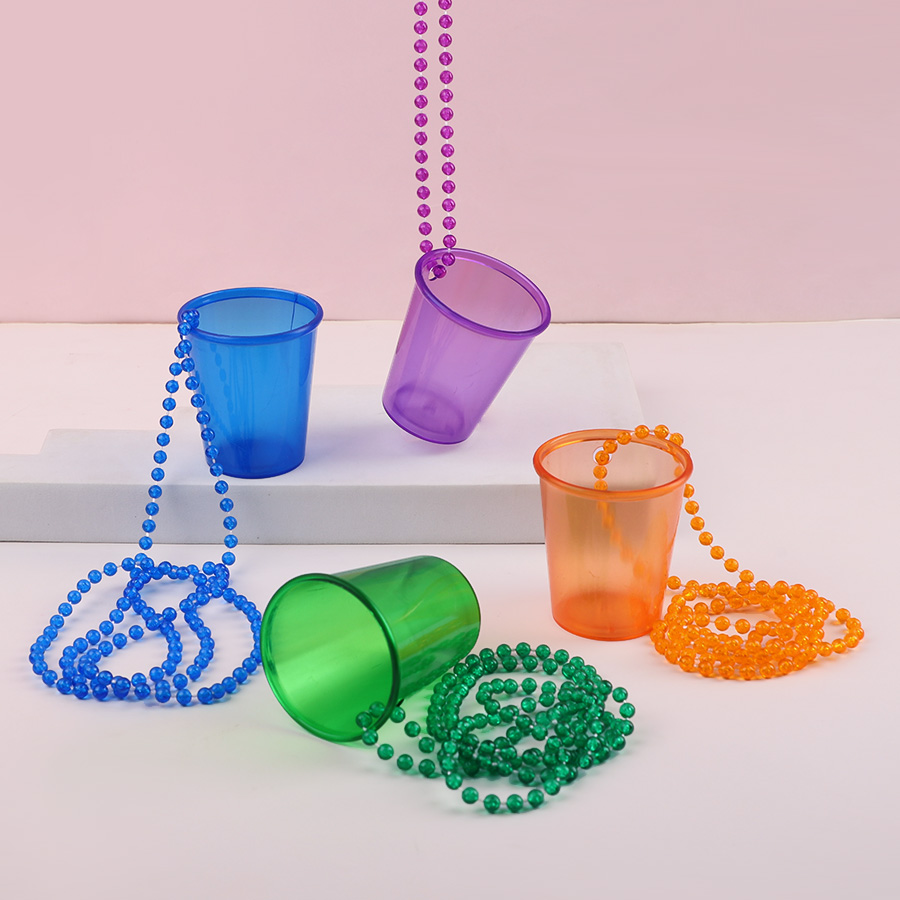 12pcs Beaded Necklace Plastic  - огляд і ціна Party Games Bachelorette
