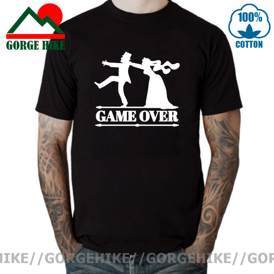 Game Over Tees Men Bride Tops  - огляд і ціна Party Games Bachelorette