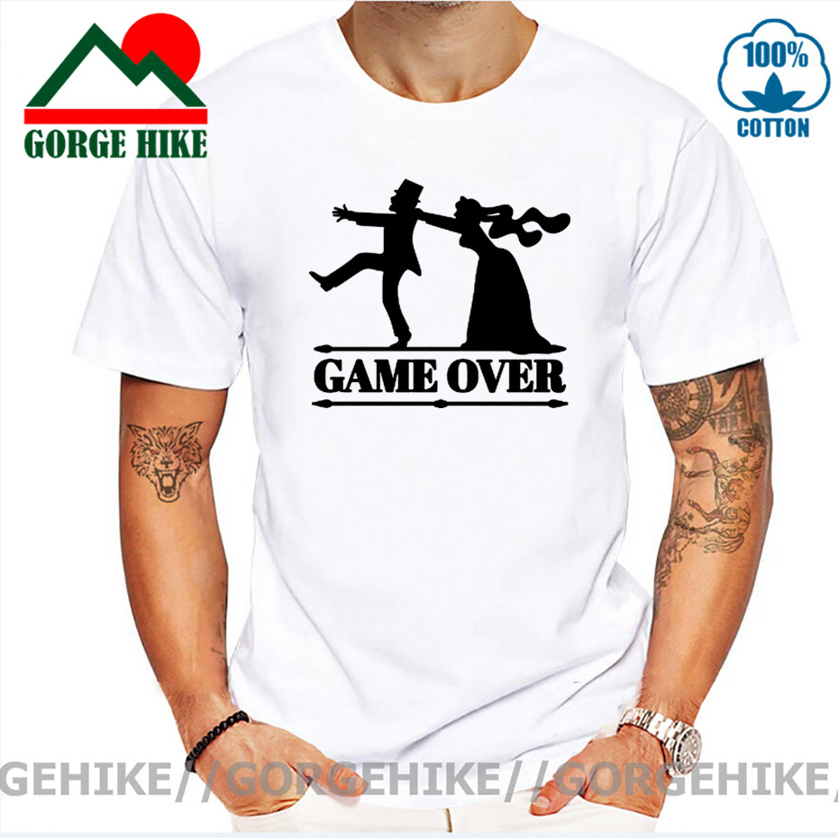 Game Over Tees Men Bride Tops  - огляд і ціна Party Games Bachelorette