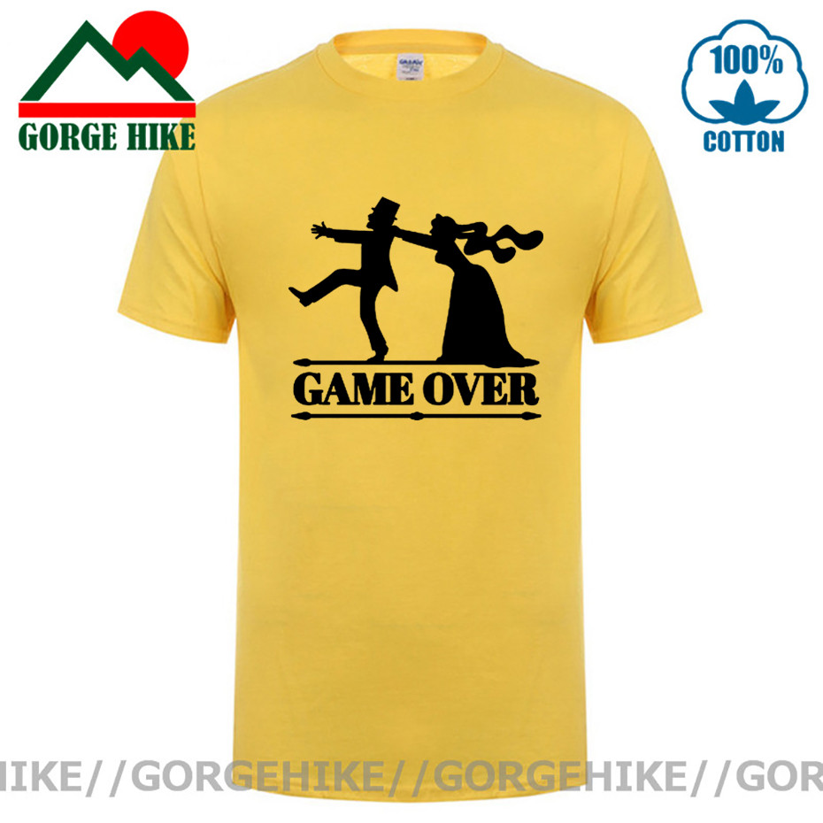 Game Over Tees Men Bride Tops  - огляд і ціна Party Games Bachelorette
