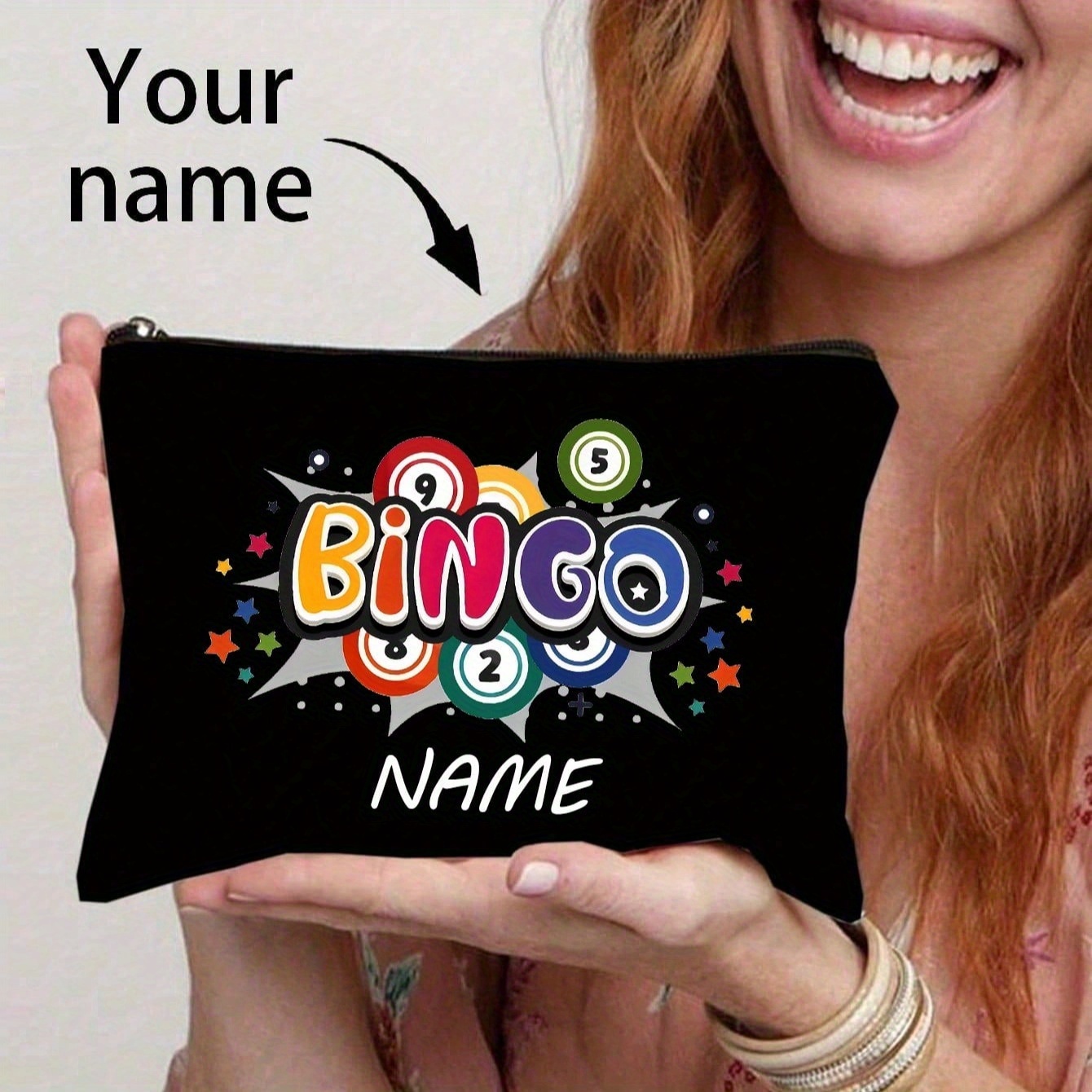 Personalized Bingo Game Tote B - огляд і ціна Party Games Name