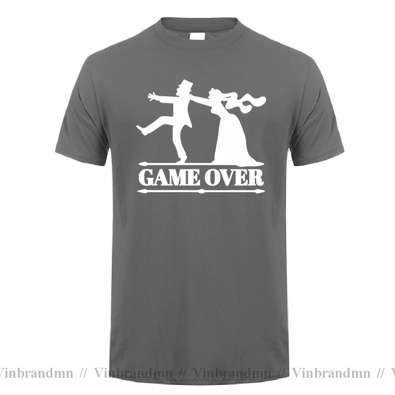 Game Over Tees Men Bride Tops  - огляд і ціна Party Games Bachelorette