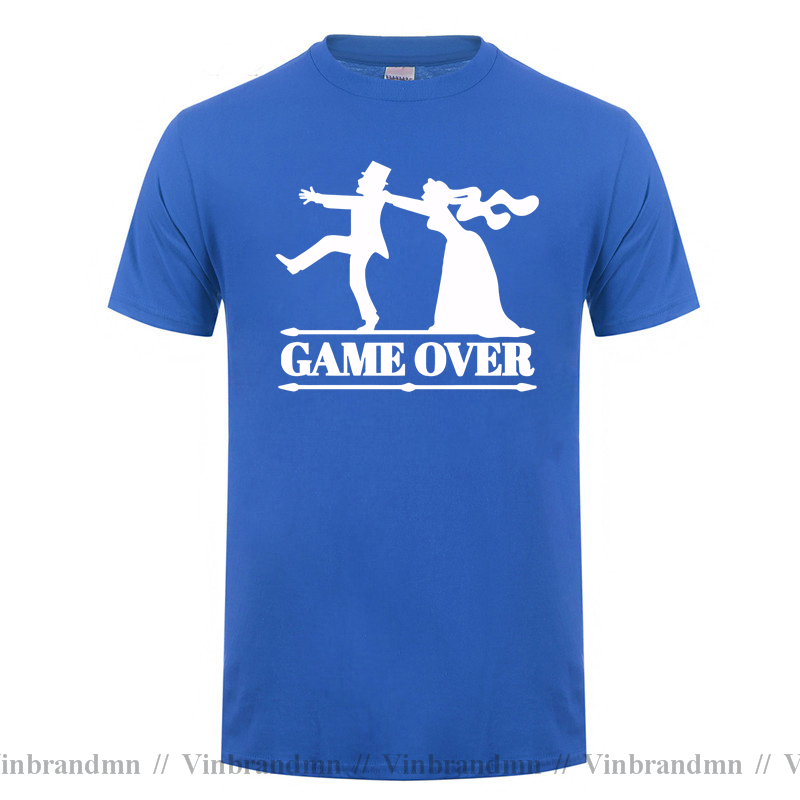 Game Over Tees Men Bride Tops  - огляд і ціна Party Games Bachelorette