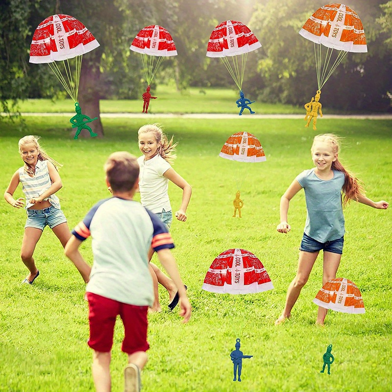 10/100pcs Parachute Toys for K - огляд і ціна Party Games Kids Ideas