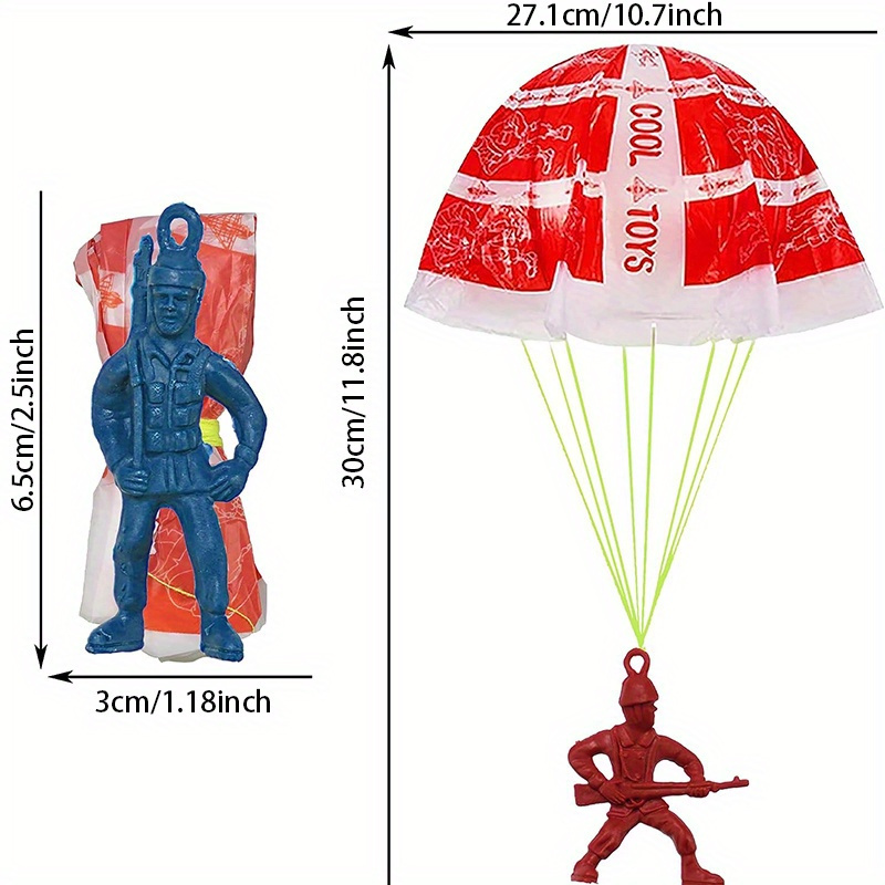10/100pcs Parachute Toys for K - огляд і ціна Party Games Kids Ideas